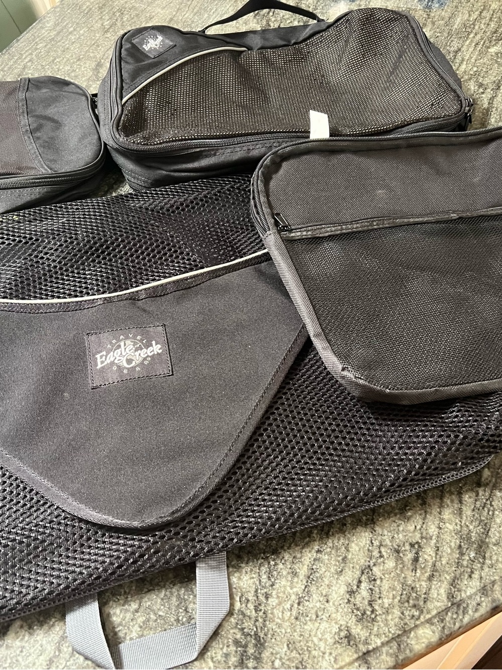Eagle Creek Black Travel Packing Cubes